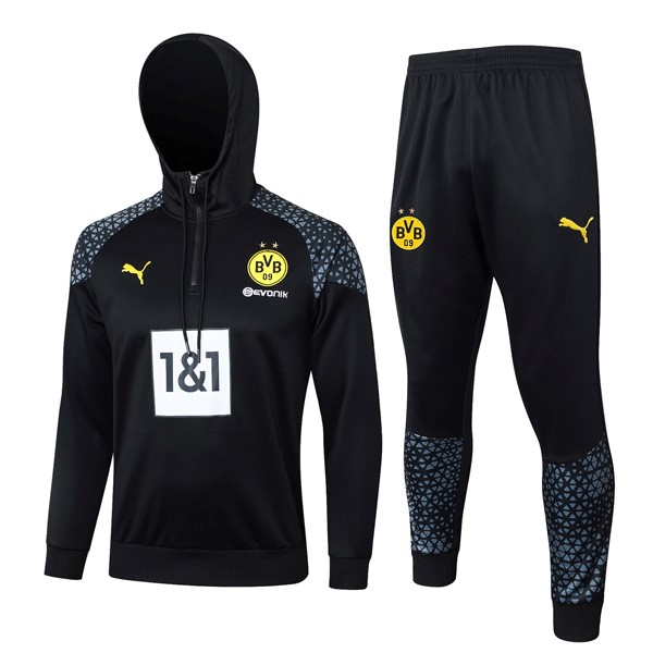 Hoodies Borussia Dortmund 2024 Schwarz 2